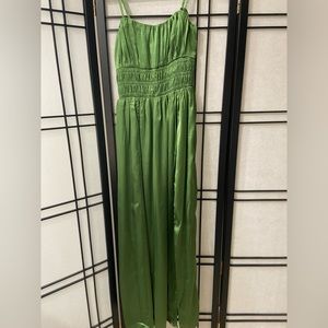 Green Abercrombie maxi dress.